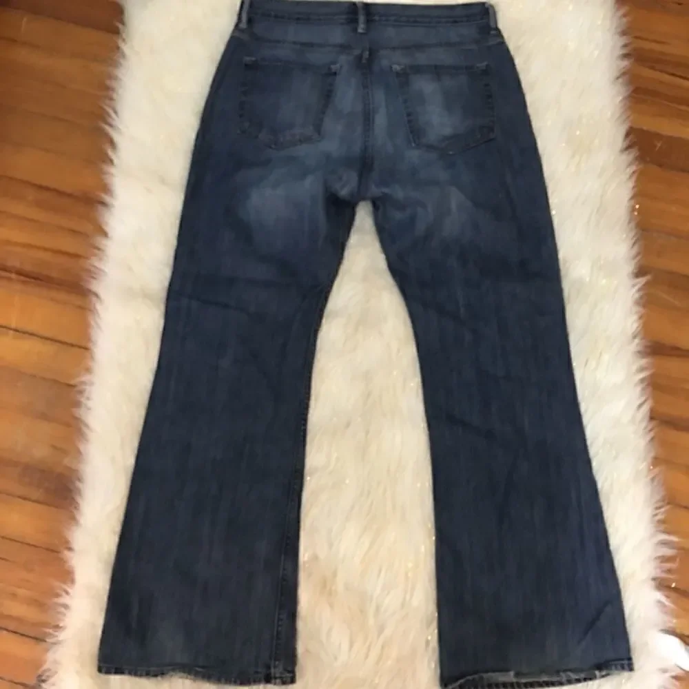 Banana Republic Chambray Button fly jeans